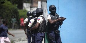 Haiti Police Officers