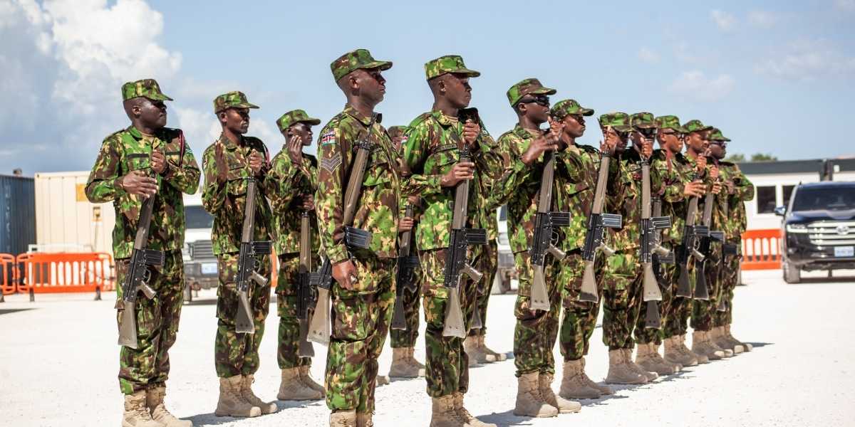 Kenyan Troops